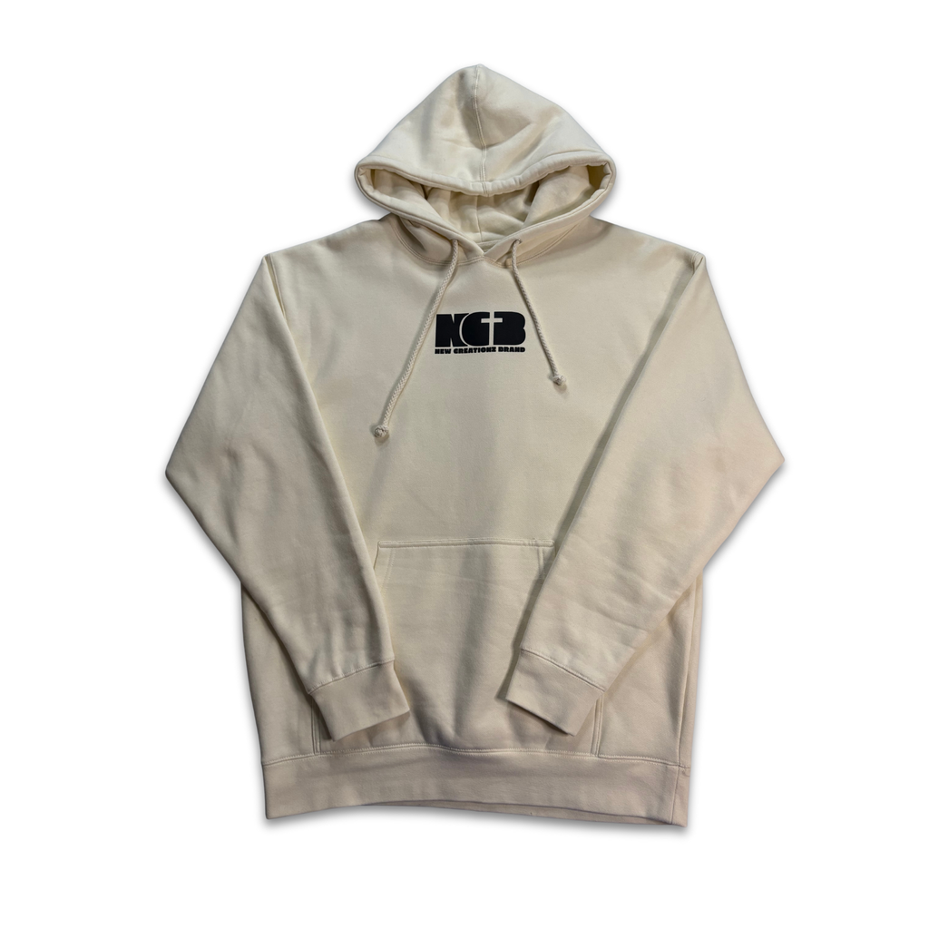 NCB "I Am A New Creation In Christ" Hoodie - Cream